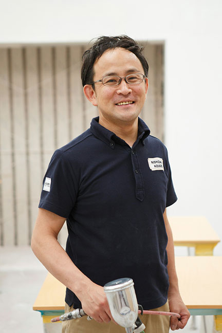 ニシザキ工芸株式会社 塗装部 目黒 大祐