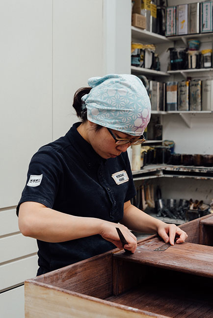 ニシザキ工芸株式会社 塗装部 坪井 真莉子