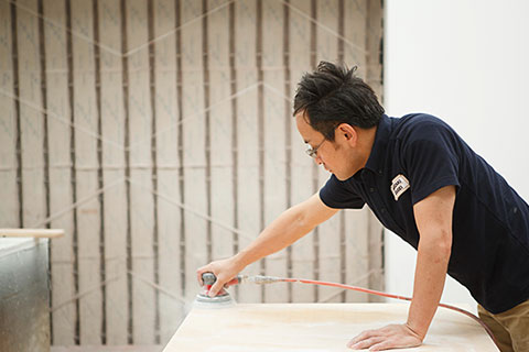 塗装専用バックルブース